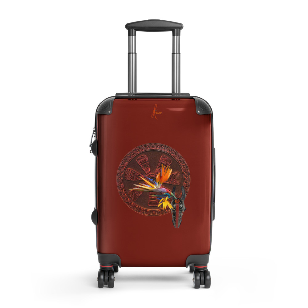 Hard-shell suitcase