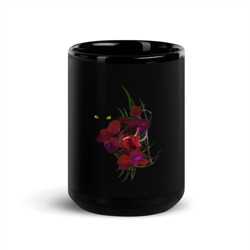Black Glossy Mug