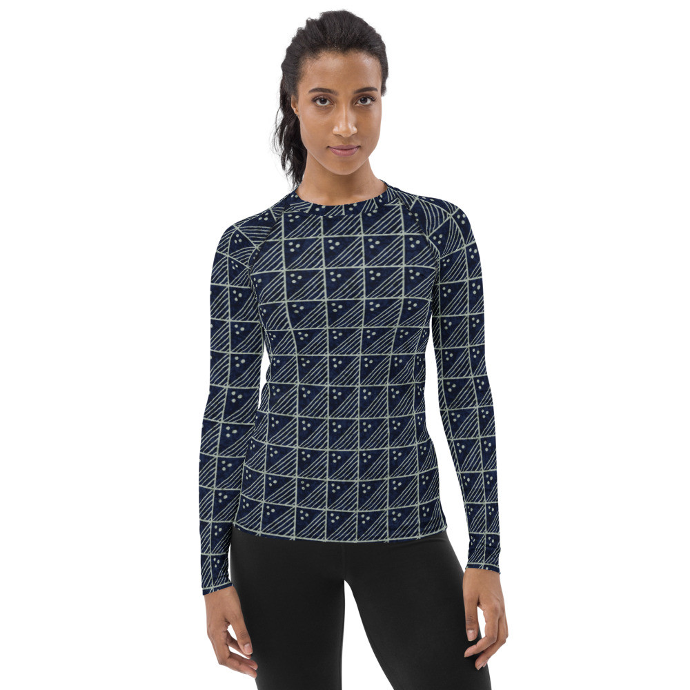 Women's Adire V Rash Guard