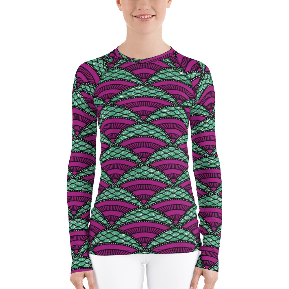 Women's Parachutes Inspired Rash Guard