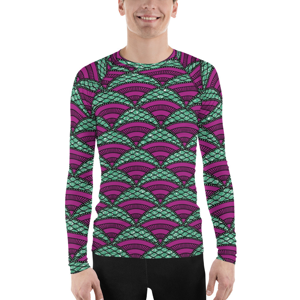 Men's Parachutes Inspired Rash Guard