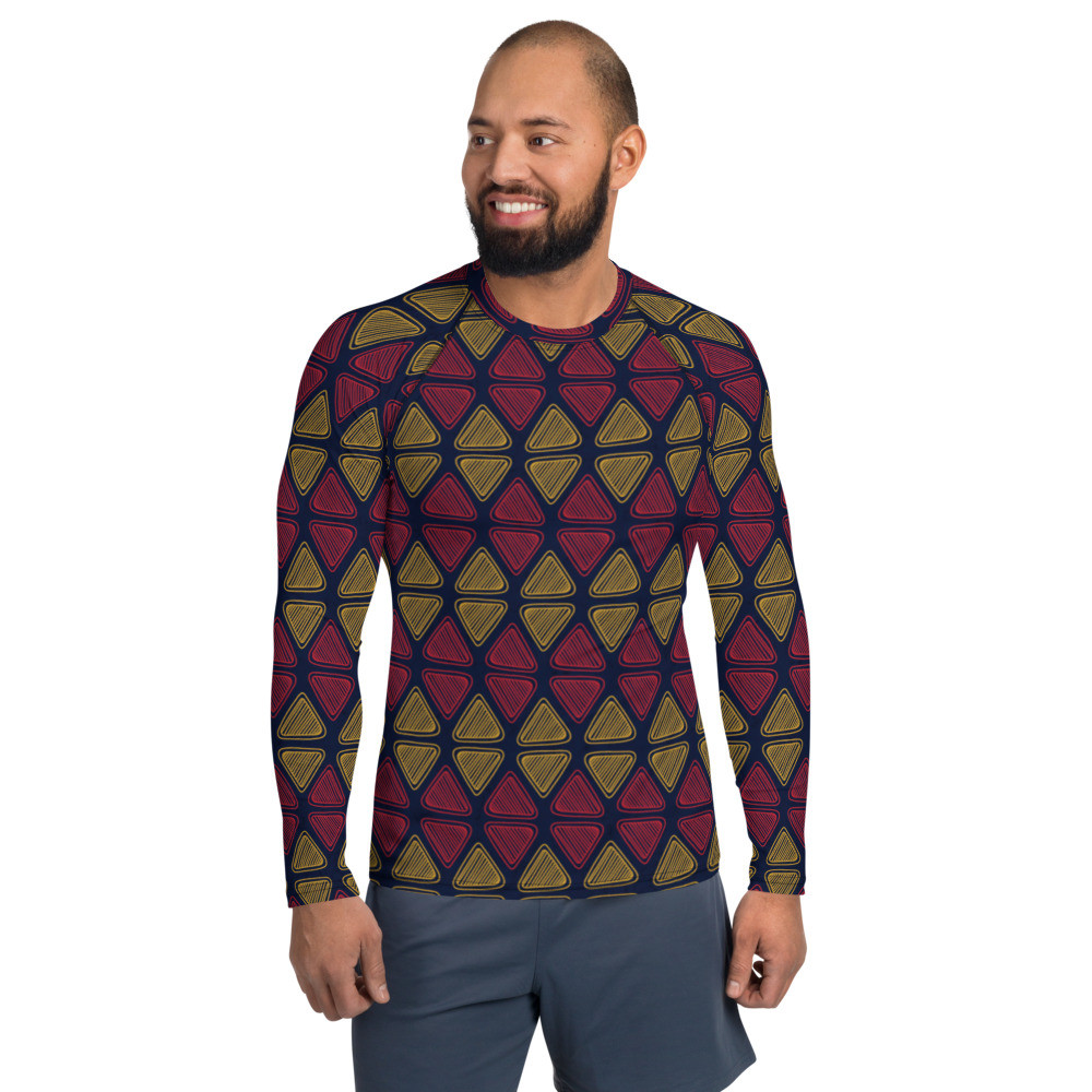 Men's Triangles II Rash Guard