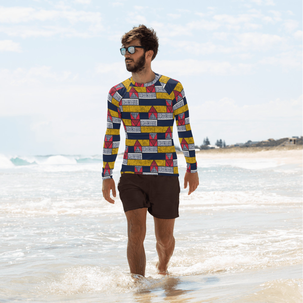 Men's Bricks Inspired Rash Guard
