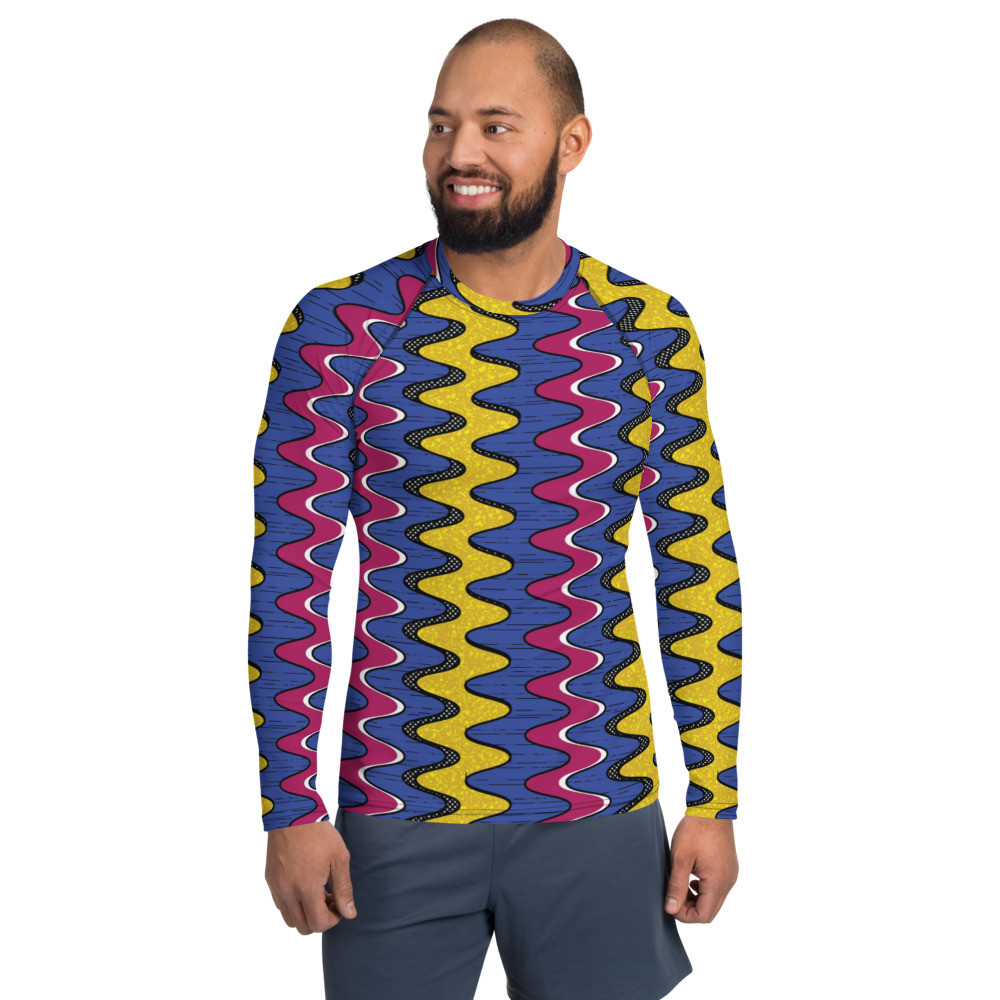 Men's Squiggly Drip II Rash Guard