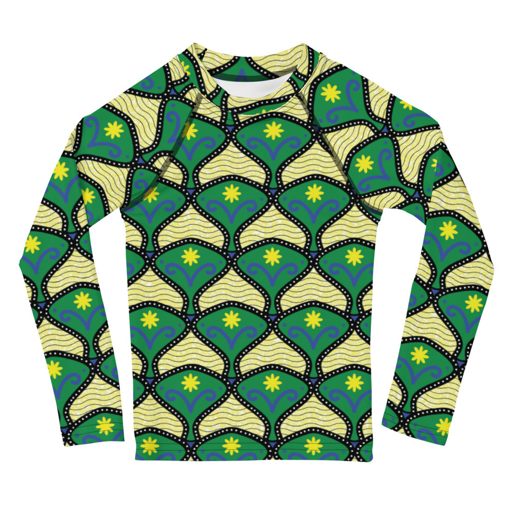 Kids Spring Vibes Rash Guard