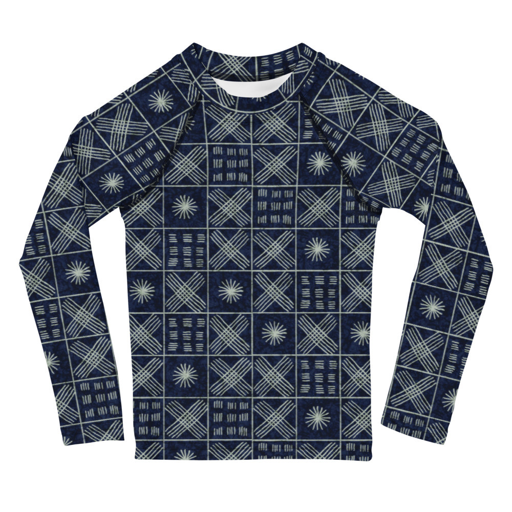 Kids Adire VI Rash Guard