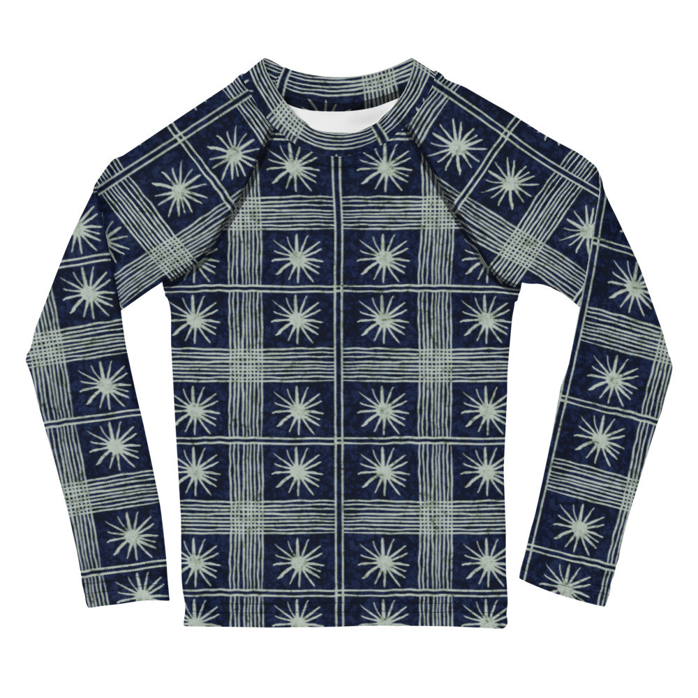 Kids Adire VII Rash Guard