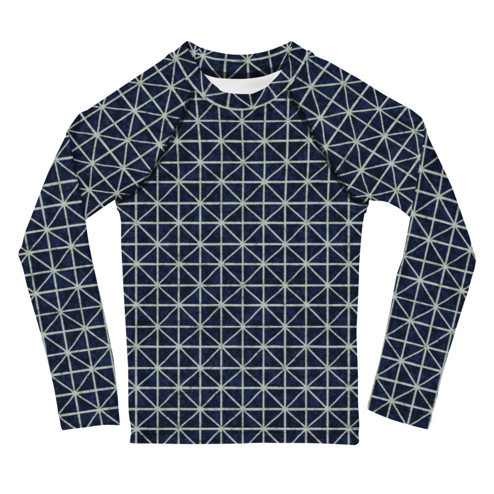 Kids Adire VIII Rash Guard