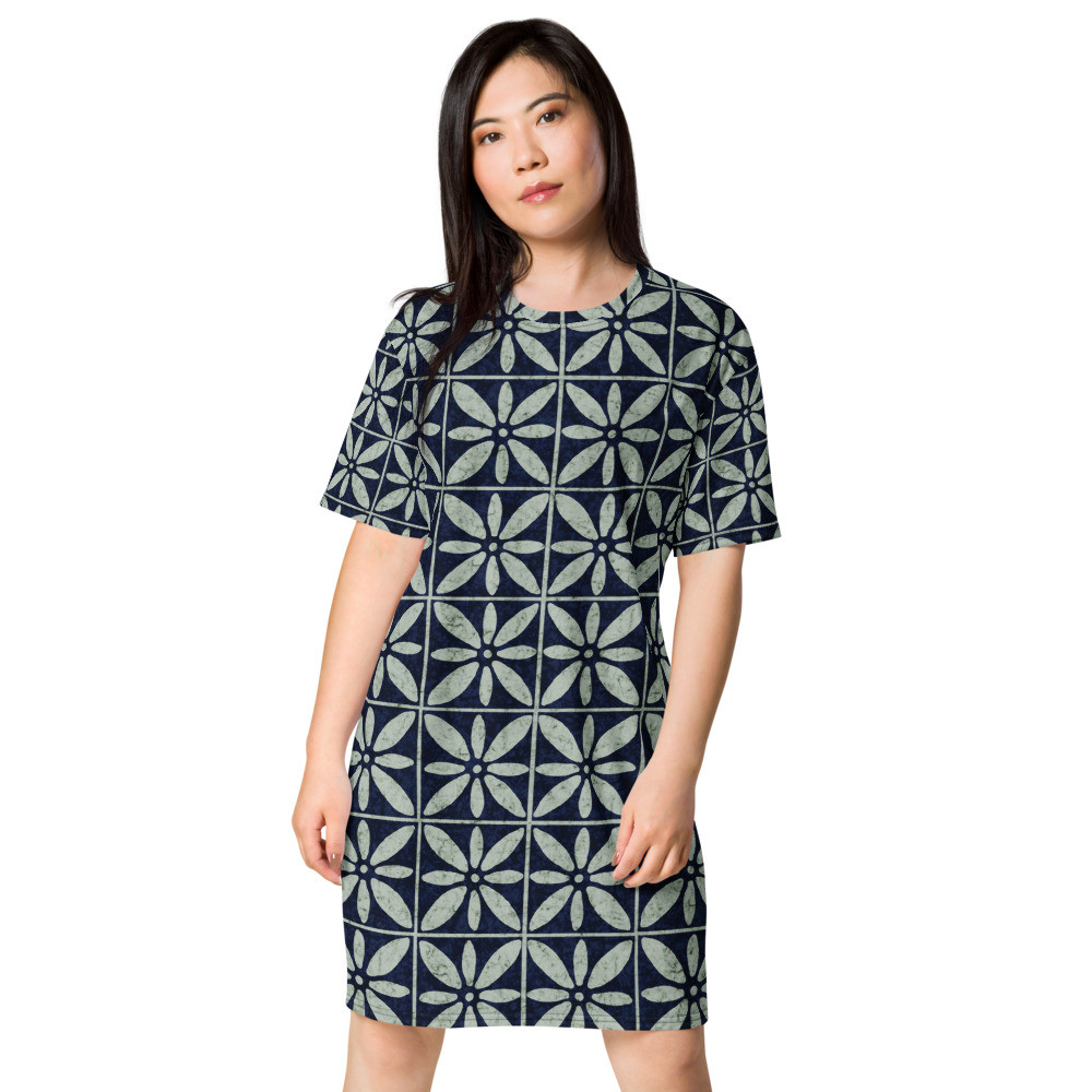 Adire II T-shirt dress