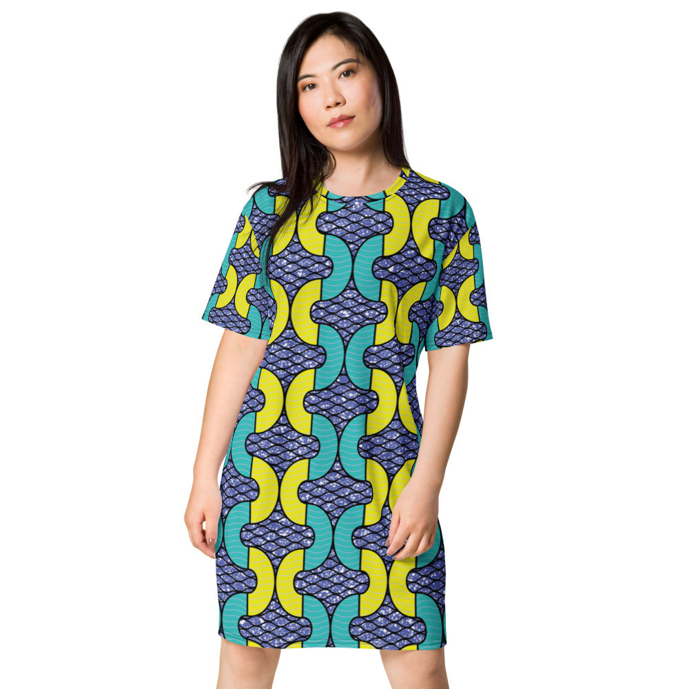 Snakes Inspired T-shirt dress