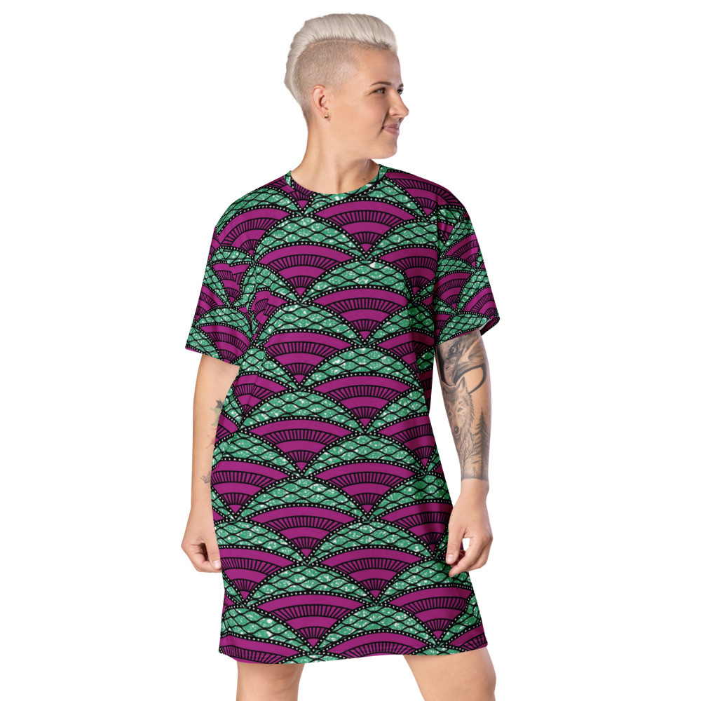 Parachutes Inspired T-shirt dress
