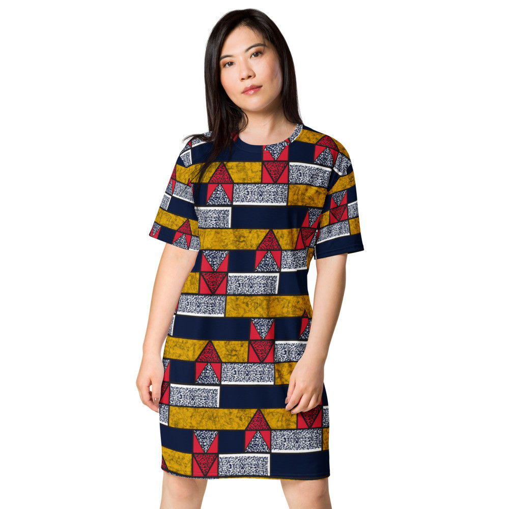 Bricks Inspired T-shirt dress