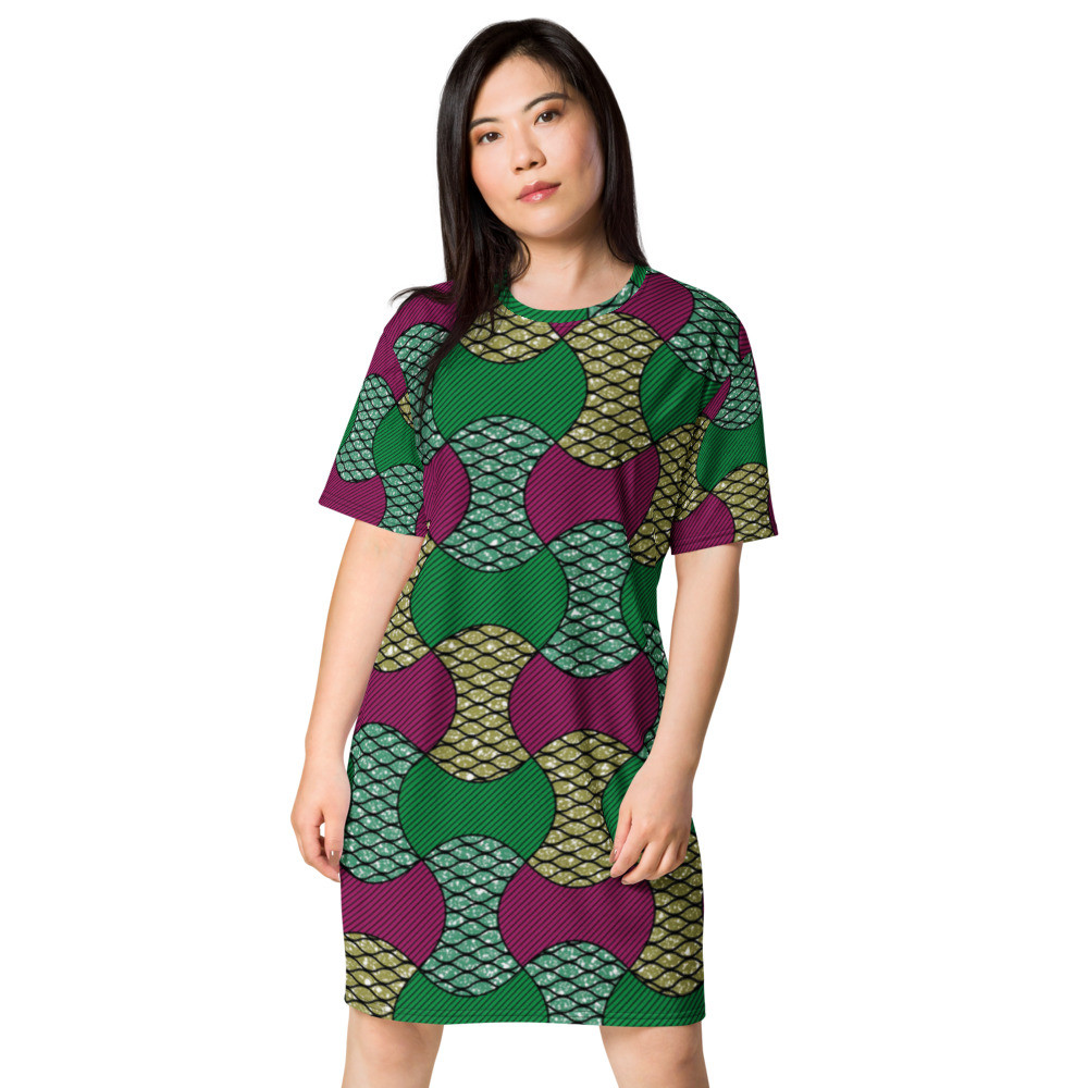 Partial Bows T-shirt dress
