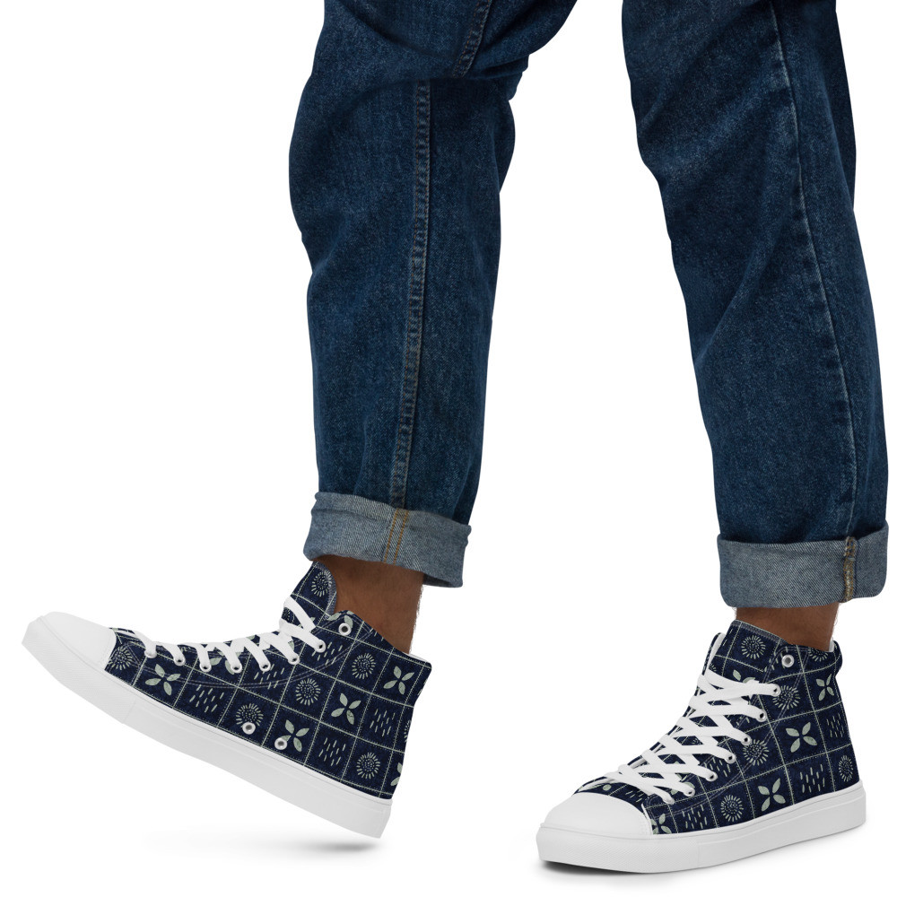 Men’s Adire III high top canvas shoes