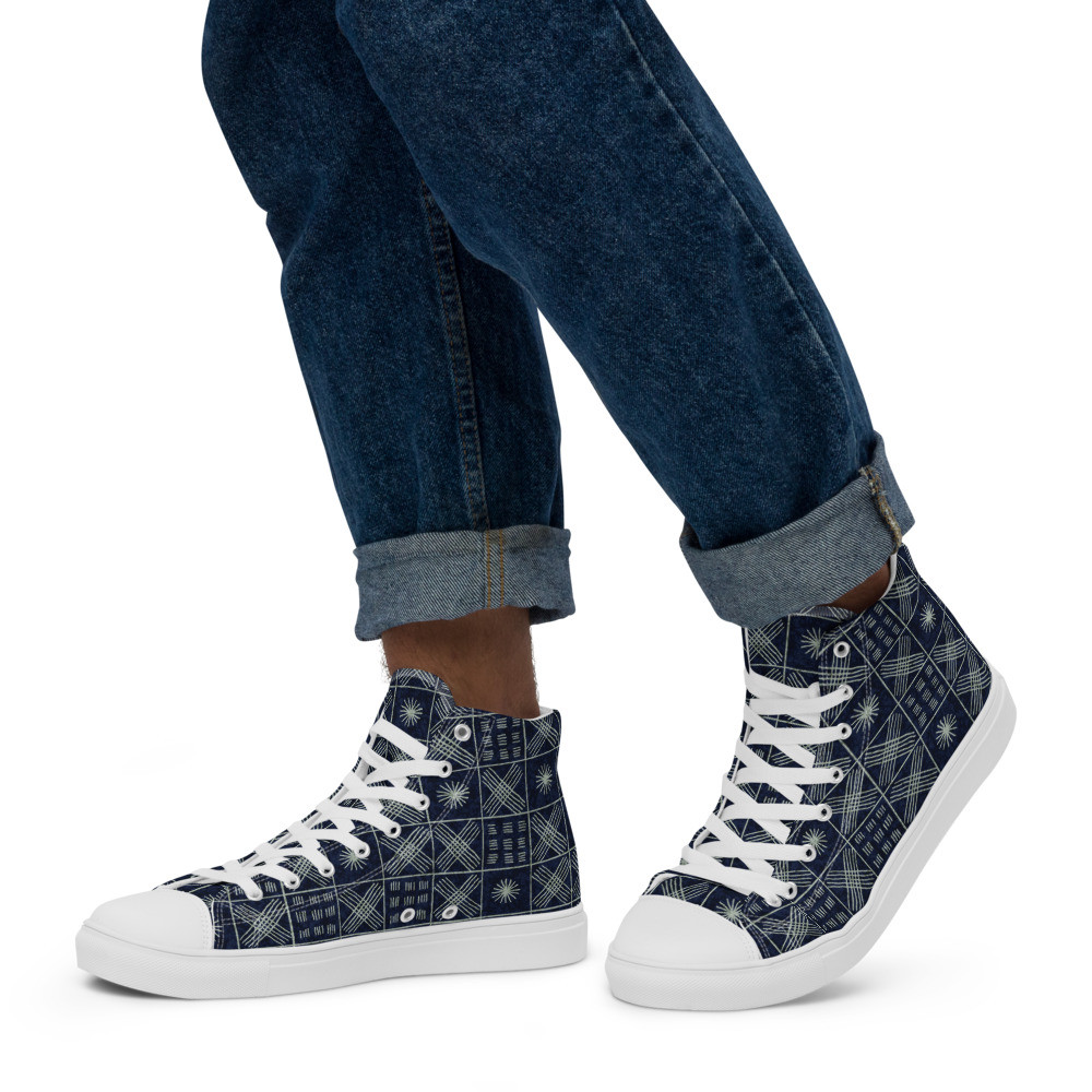 Men’s Adire VI high top canvas shoes
