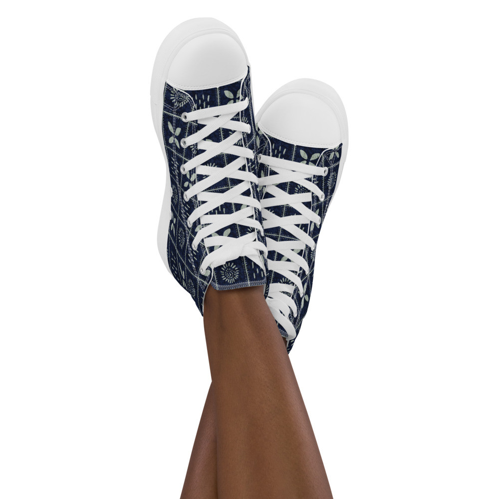 Women’s Adire III high top canvas shoes