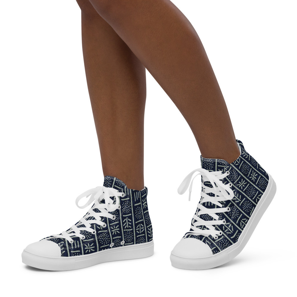 Women’s  Adire IV high top canvas shoes