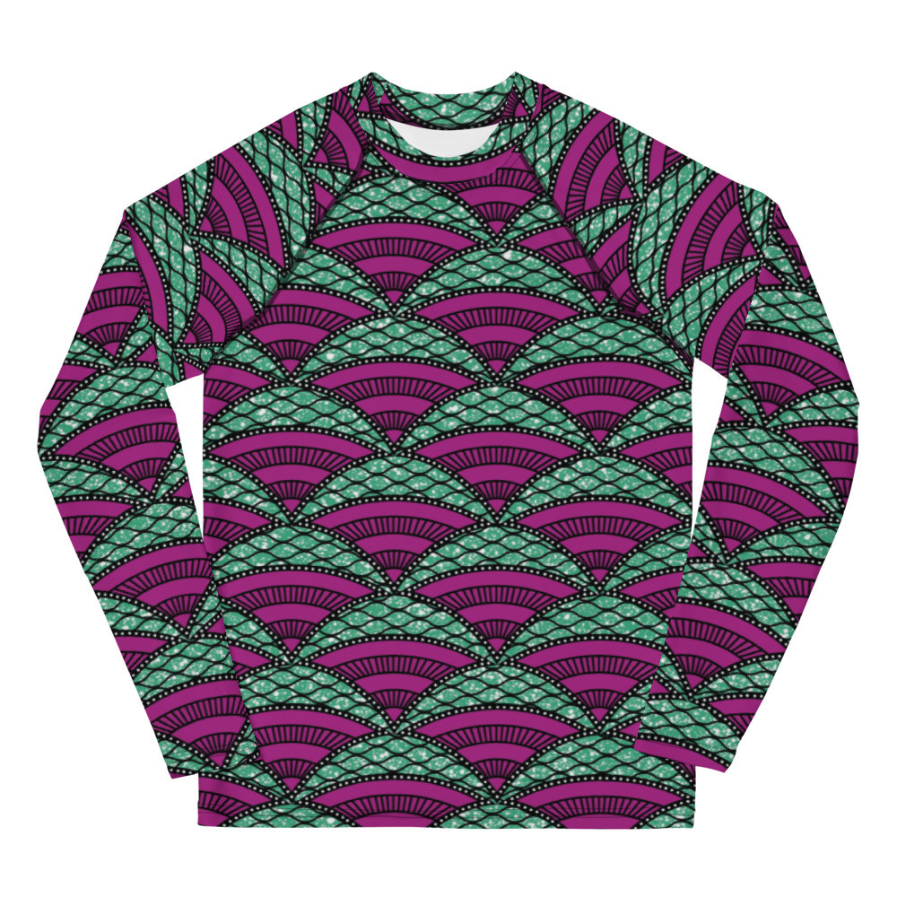 Youth Parachutes Inspired Rash Guard