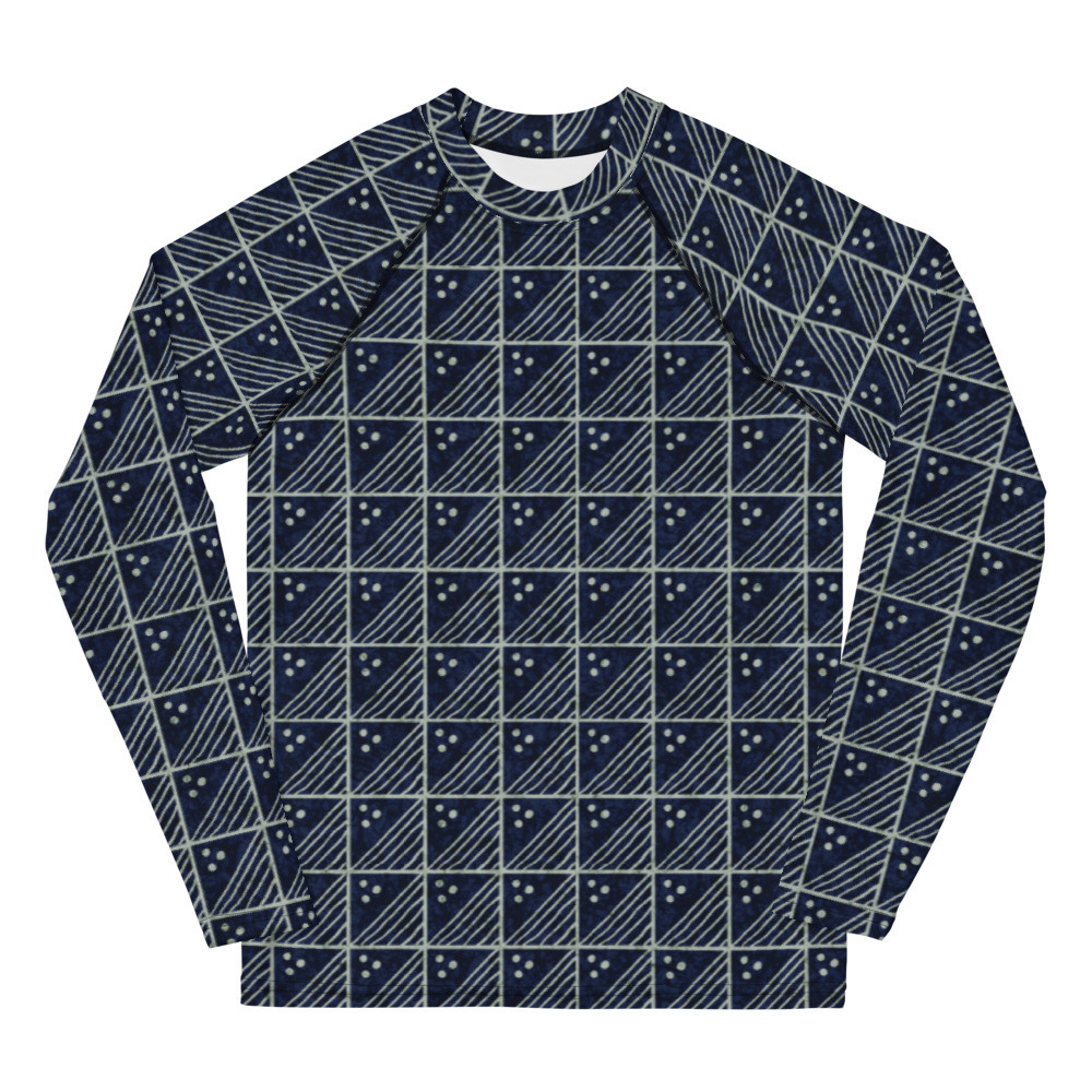 Youth Adire V Rash Guard