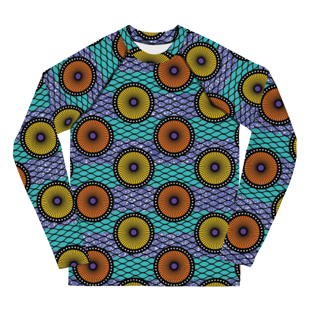 Youth Ankara Circles II Rash Guard
