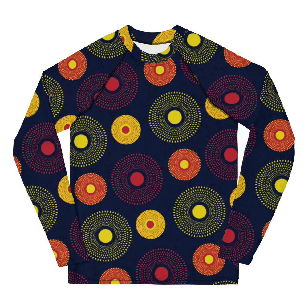 Youth Ankara Circles Rash Guard