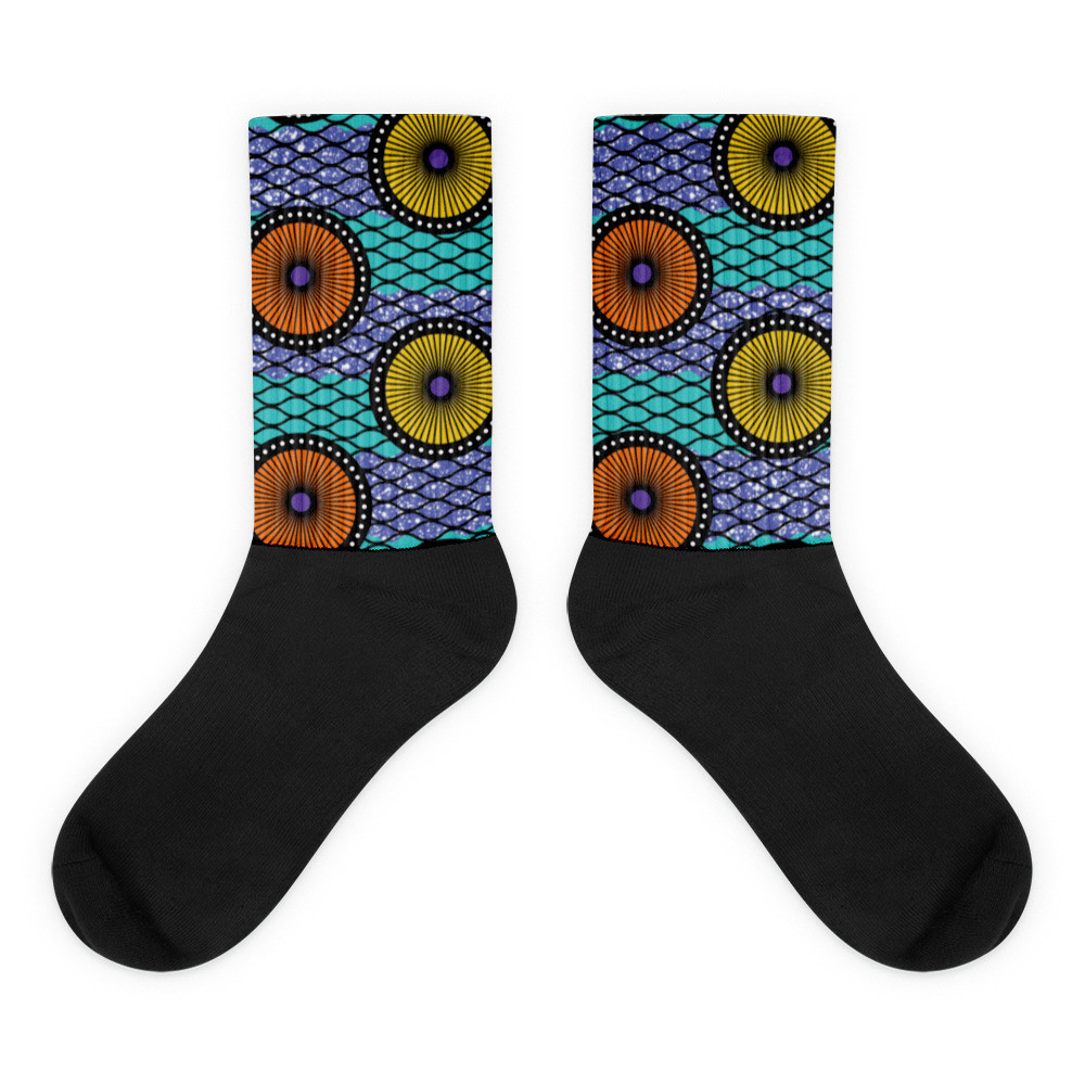 Ankara Circles II Socks