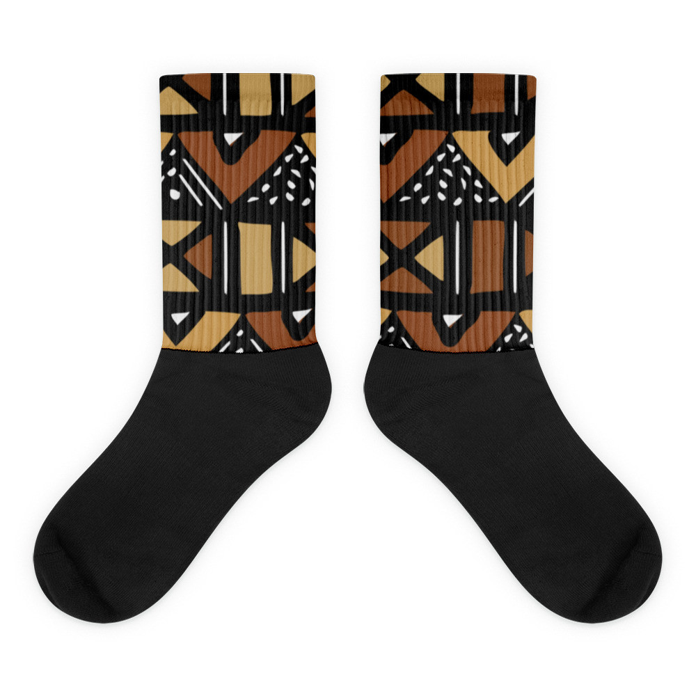 Mud Cloth Inspired Socks