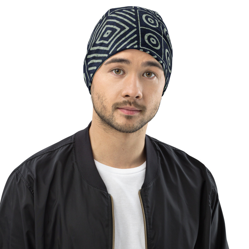 Adire Beanie
