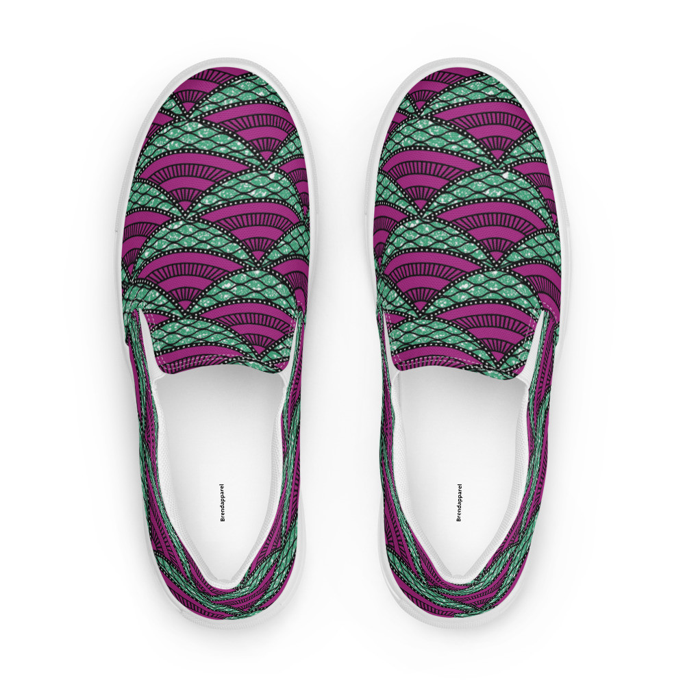 Women’s Parachutes Inspired slip-on canvas shoes