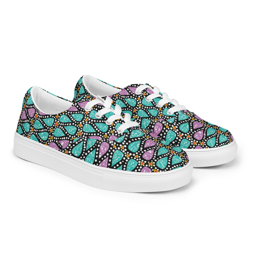 Men’s Icy Drops lace-up canvas shoes