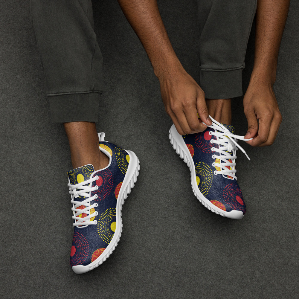 Men’s Ankara Circles athletic shoes