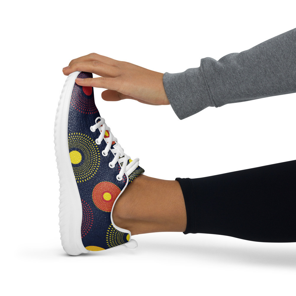 Women’s Ankara Circles athletic shoes