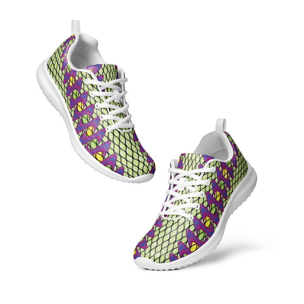 Women’s  Fishnet Ladders Inspired athletic shoes