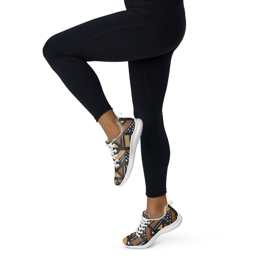 Women’s Mud Cloth Inspired athletic shoes