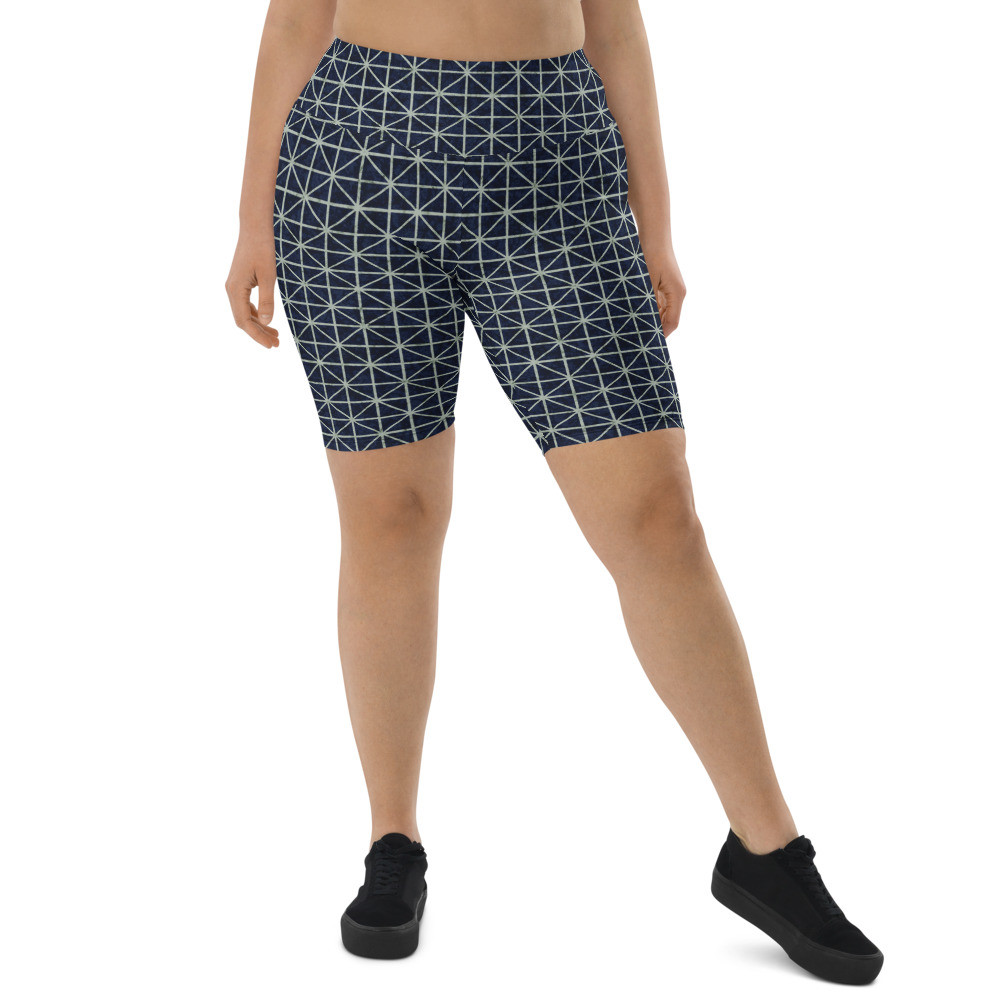 Adire VIII Biker Shorts