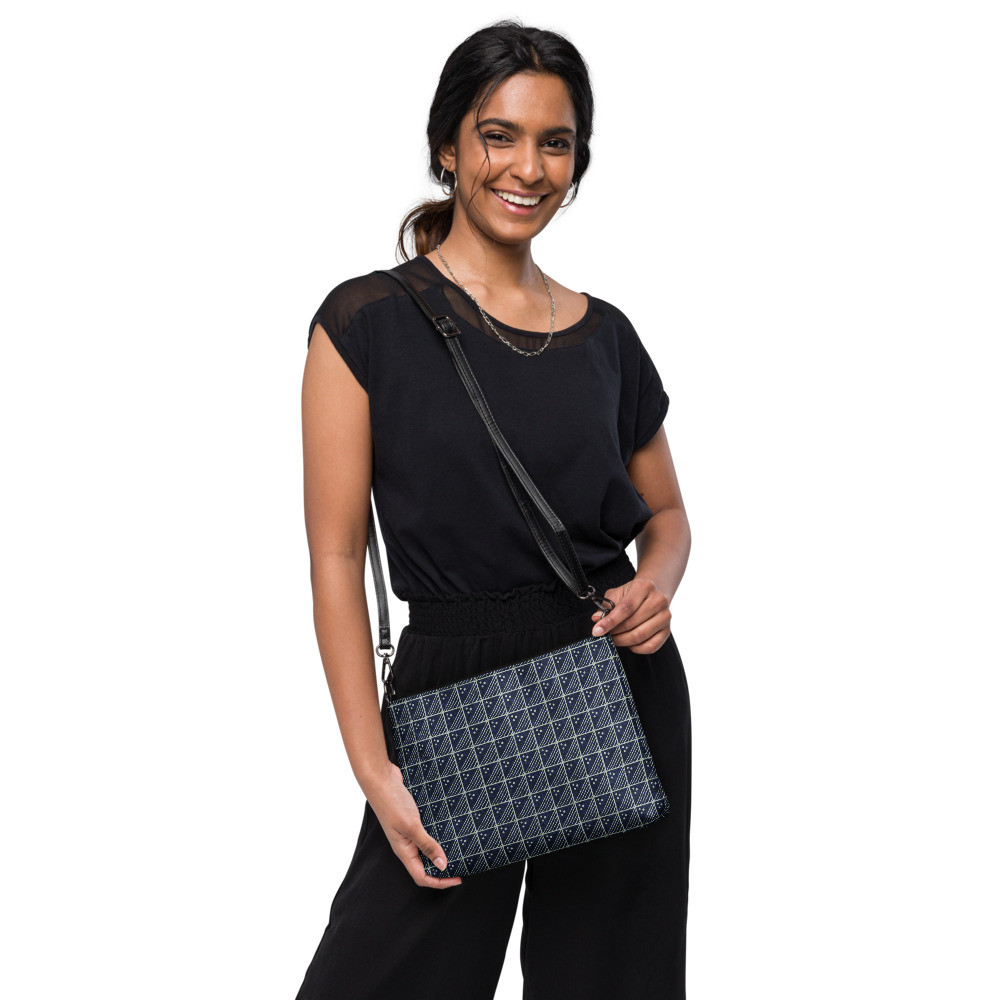 Adire V Crossbody bag