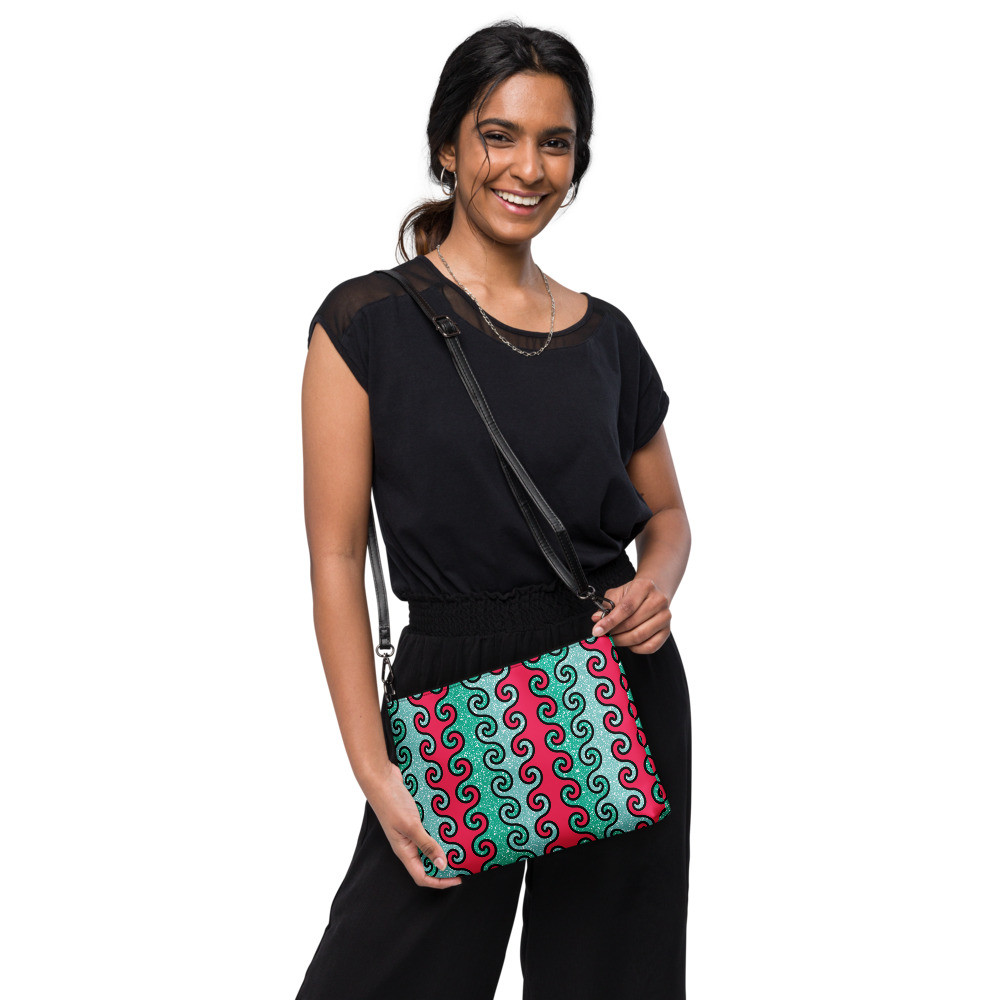 Intertwined Curls Crossbody bag