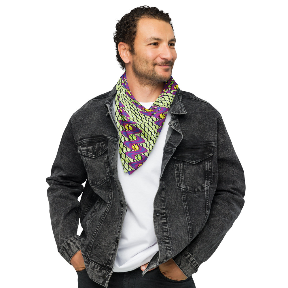 Fishnet Ladders Inspired bandana