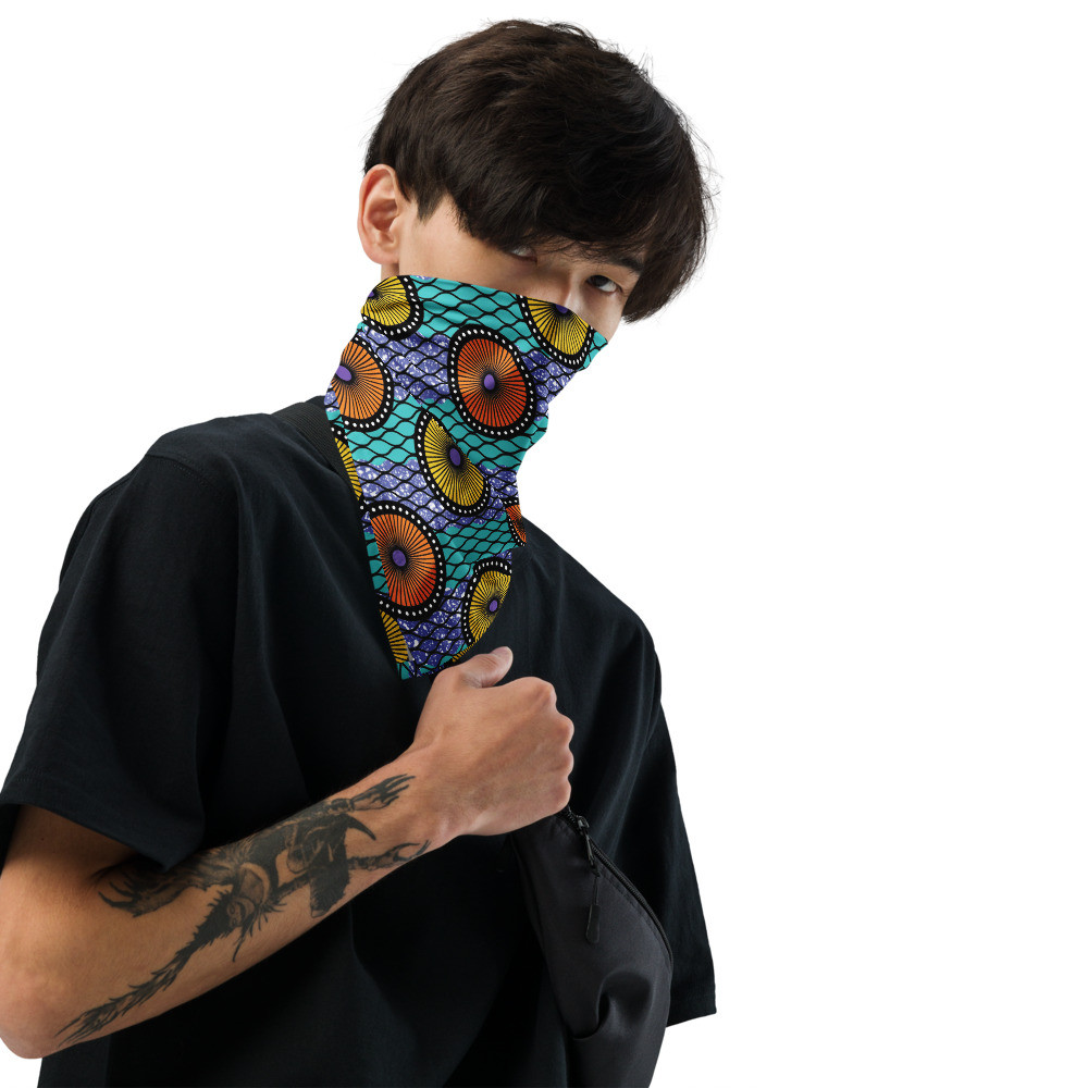 Ankara Circles II bandana
