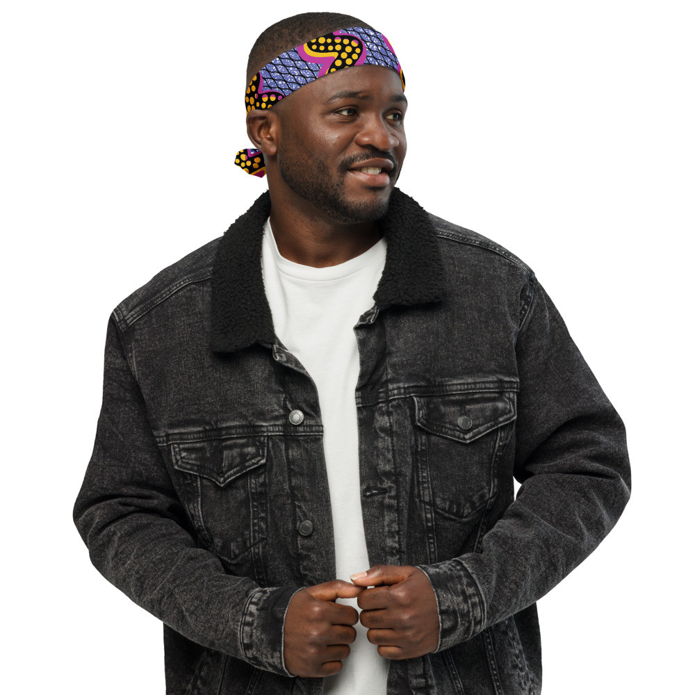 Squiggly Drip bandana