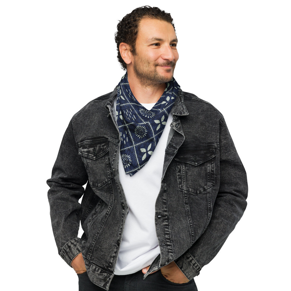 Adire III bandana