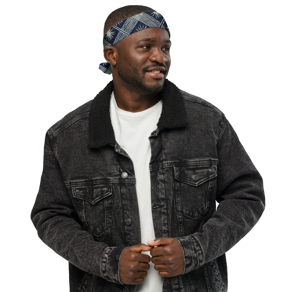 Adire VII bandana