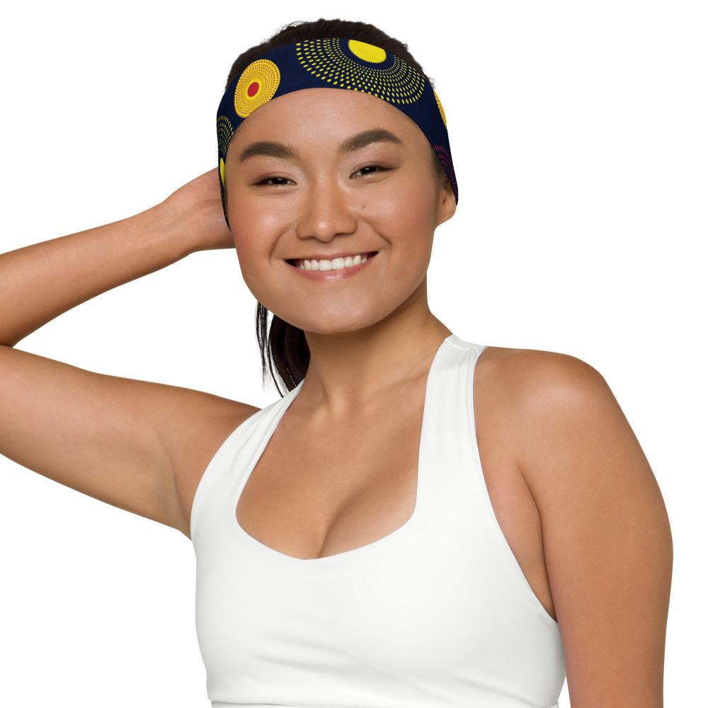 Ankara Circles Headband