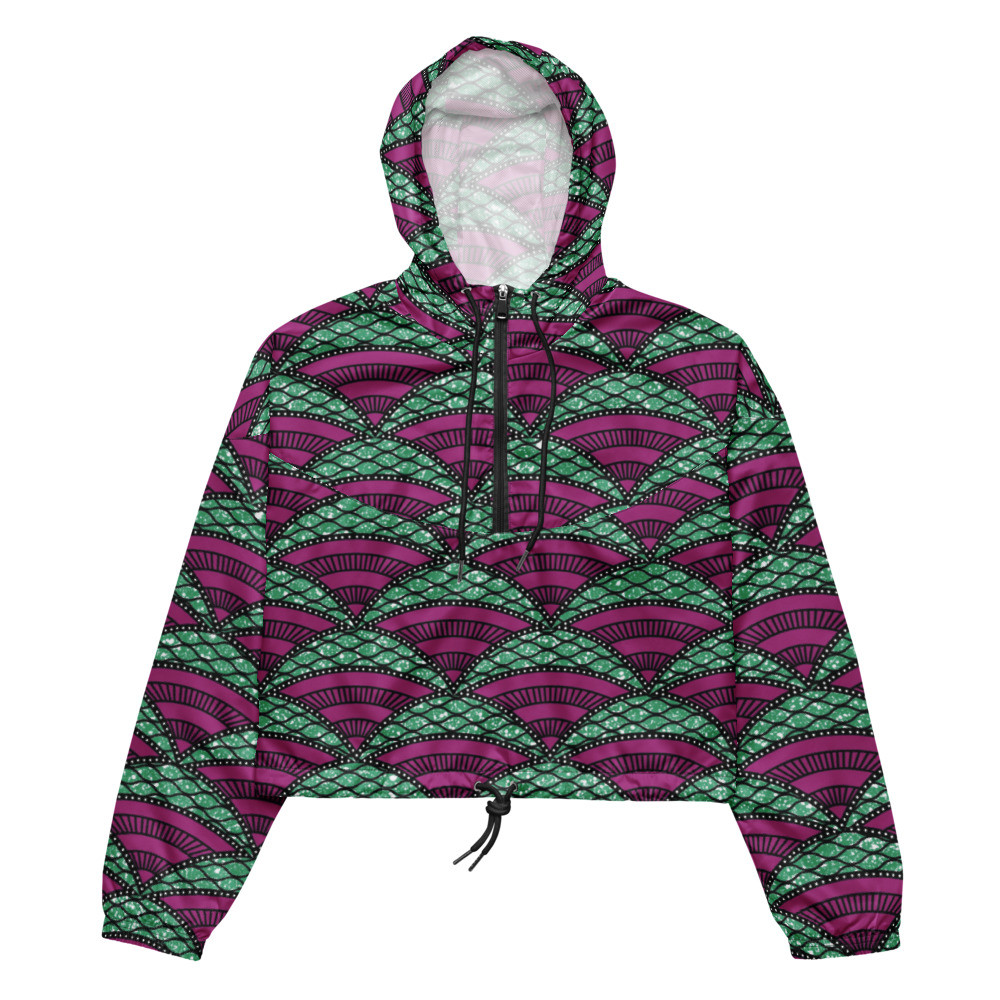 Women’s Parachutes Inspired cropped windbreaker