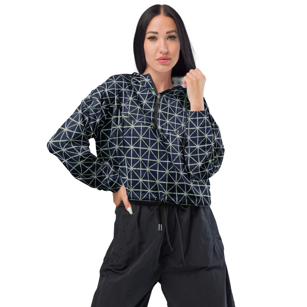 Women’s Adire VIII cropped windbreaker