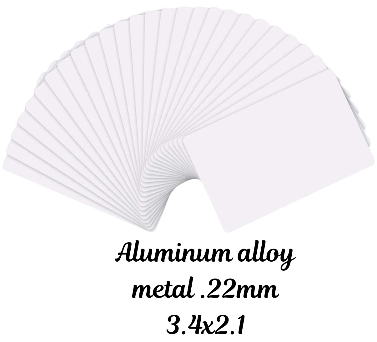 Premium Business Cards-Aluminum Alloy
