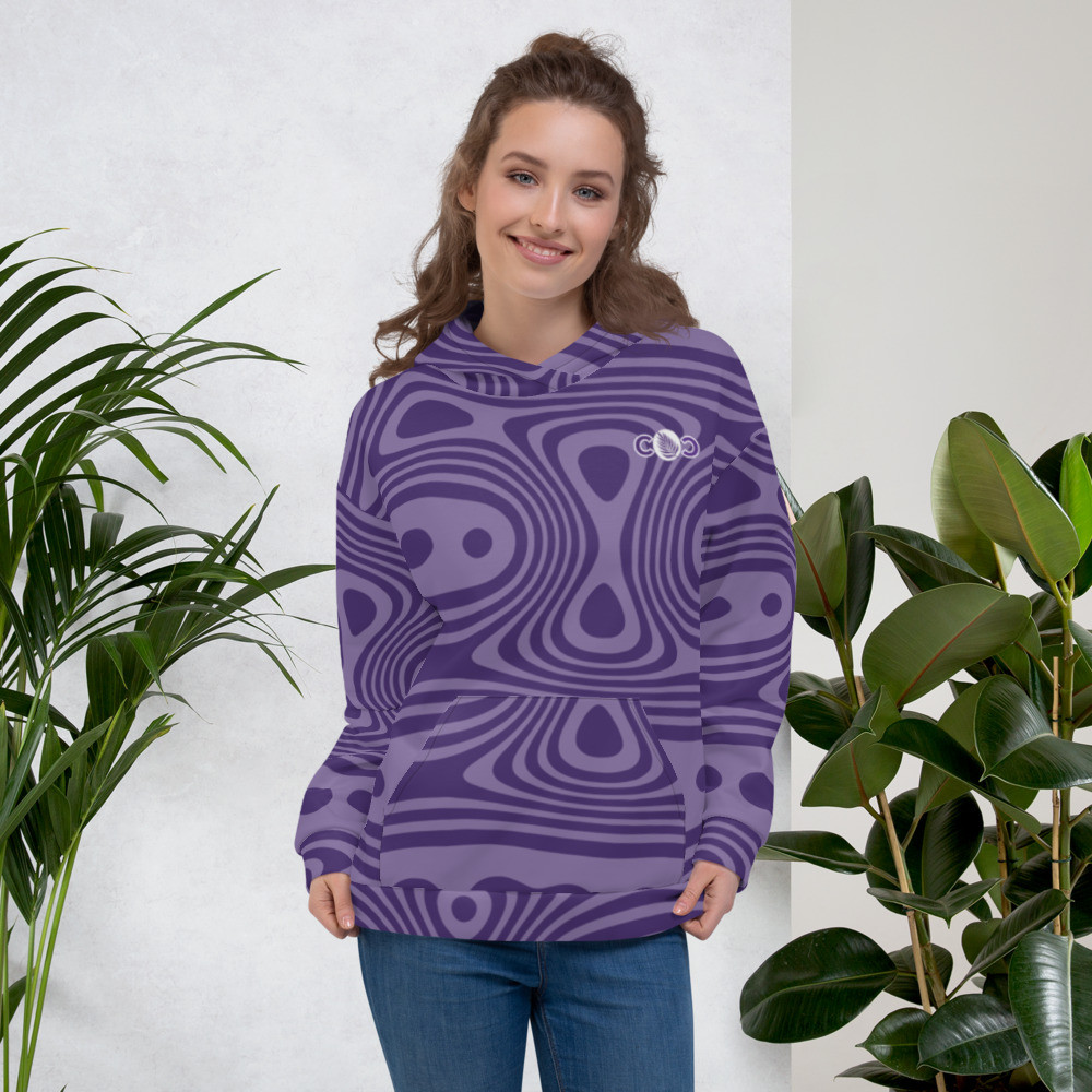 Purple Style Unisex Hoodie