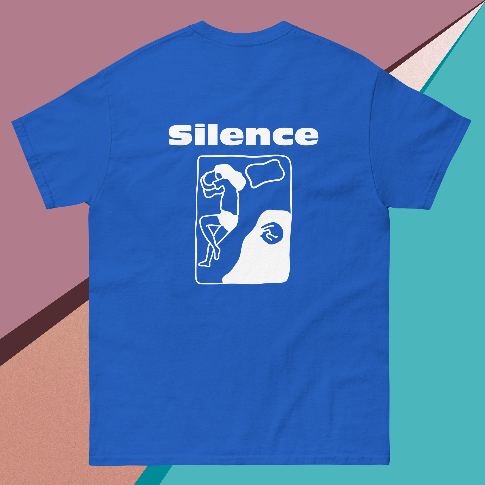Chill Design Men's classic tee (Design On Back)