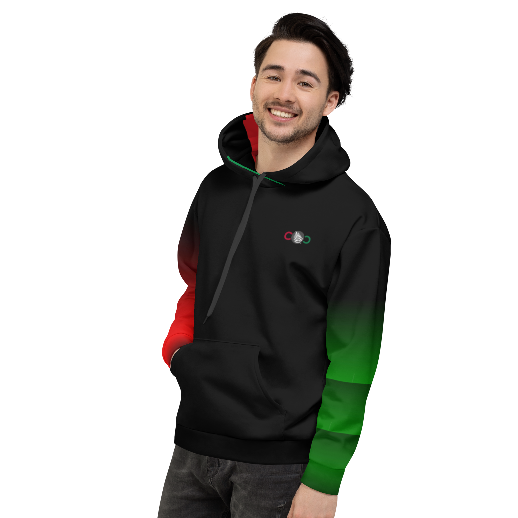 Fading Pan African Unisex Hoodie