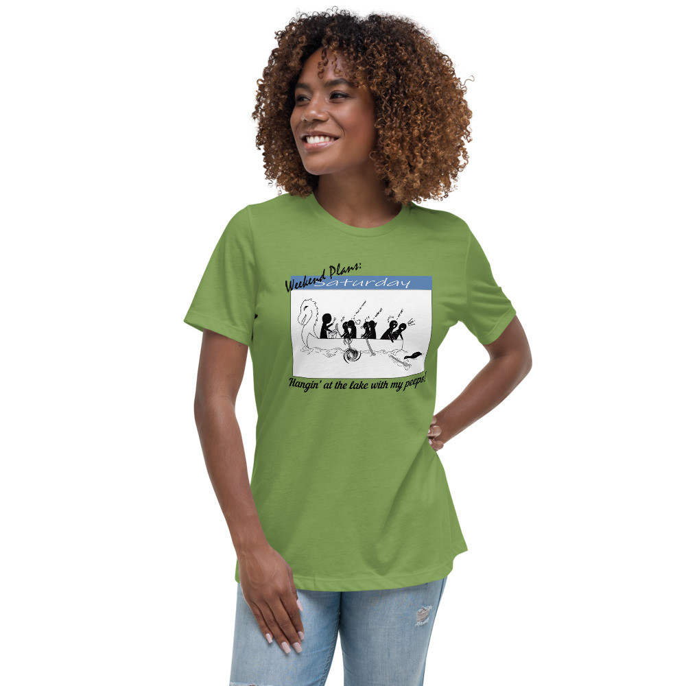 Hangin' At the Lake Women's Relaxed T-Shirt